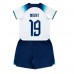Cheap England Mason Mount #19 Home Football Kit Children World Cup 2022 Short Sleeve (+ pants)